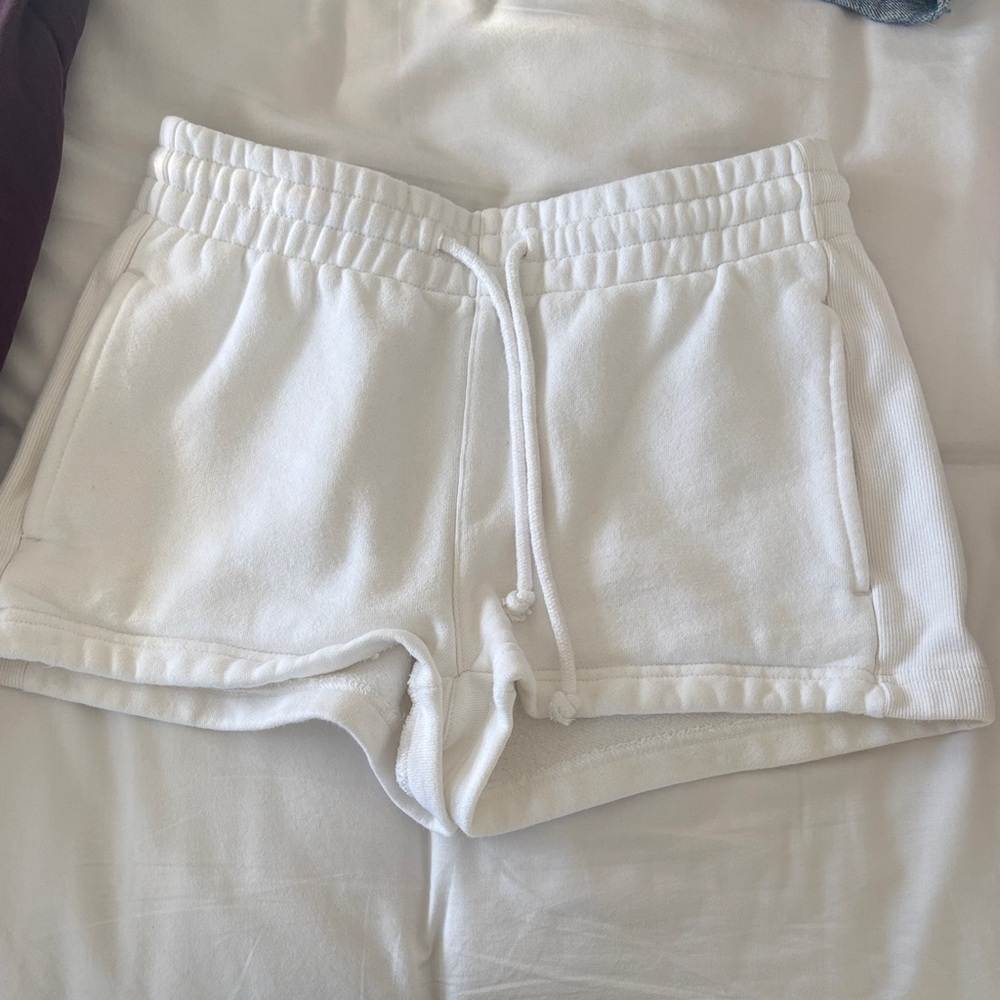 TNA Cozy fleece boyfriend shorts